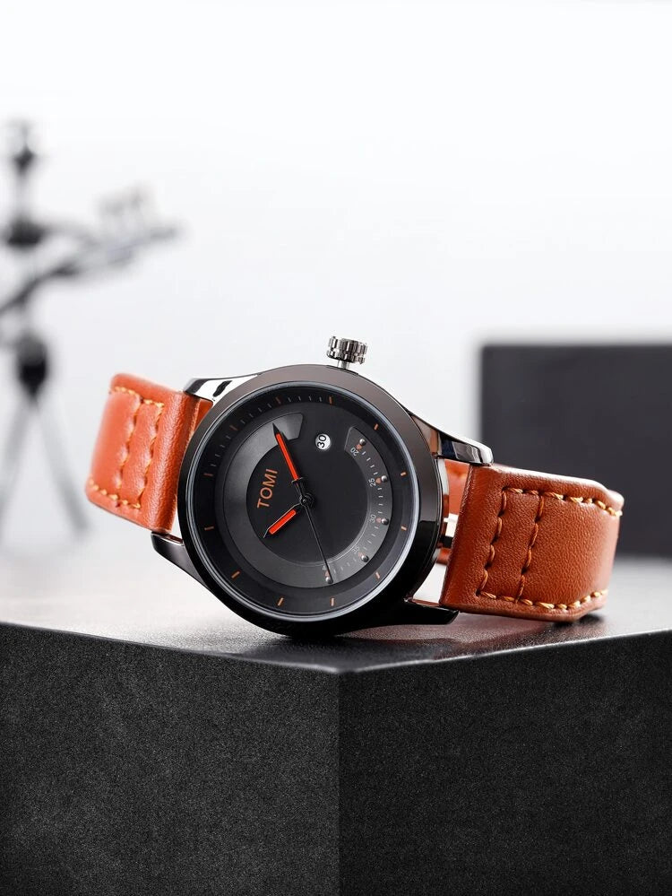 TOMI T-099 Business Wrist Watch For Men Date quartz