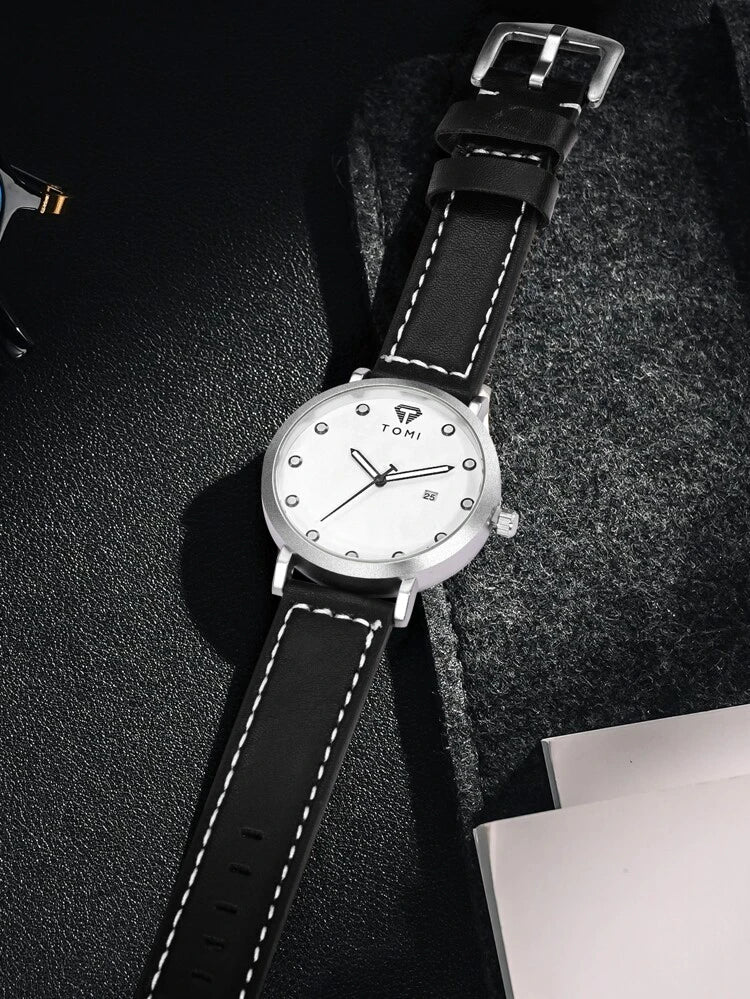 TOMI T-074 Luxury Watch Date Quartz