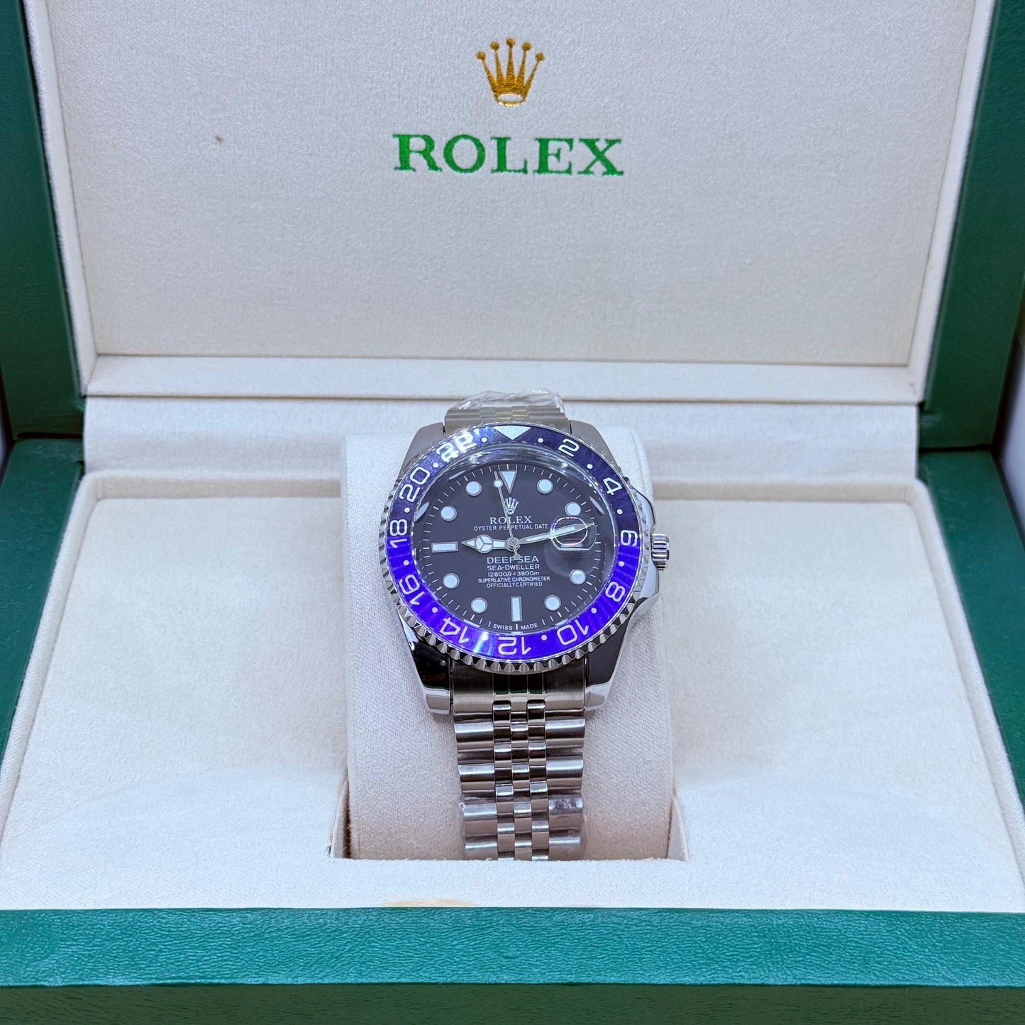 Rolex Deepsea black & blue rotating dial