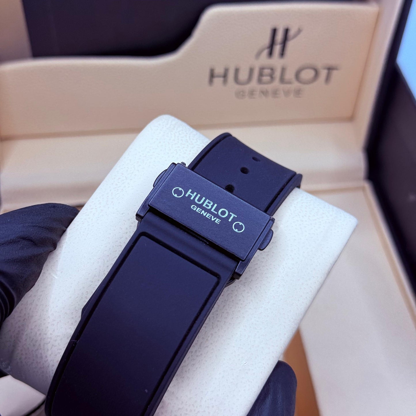 Hublot Mafia diamond cut  full black