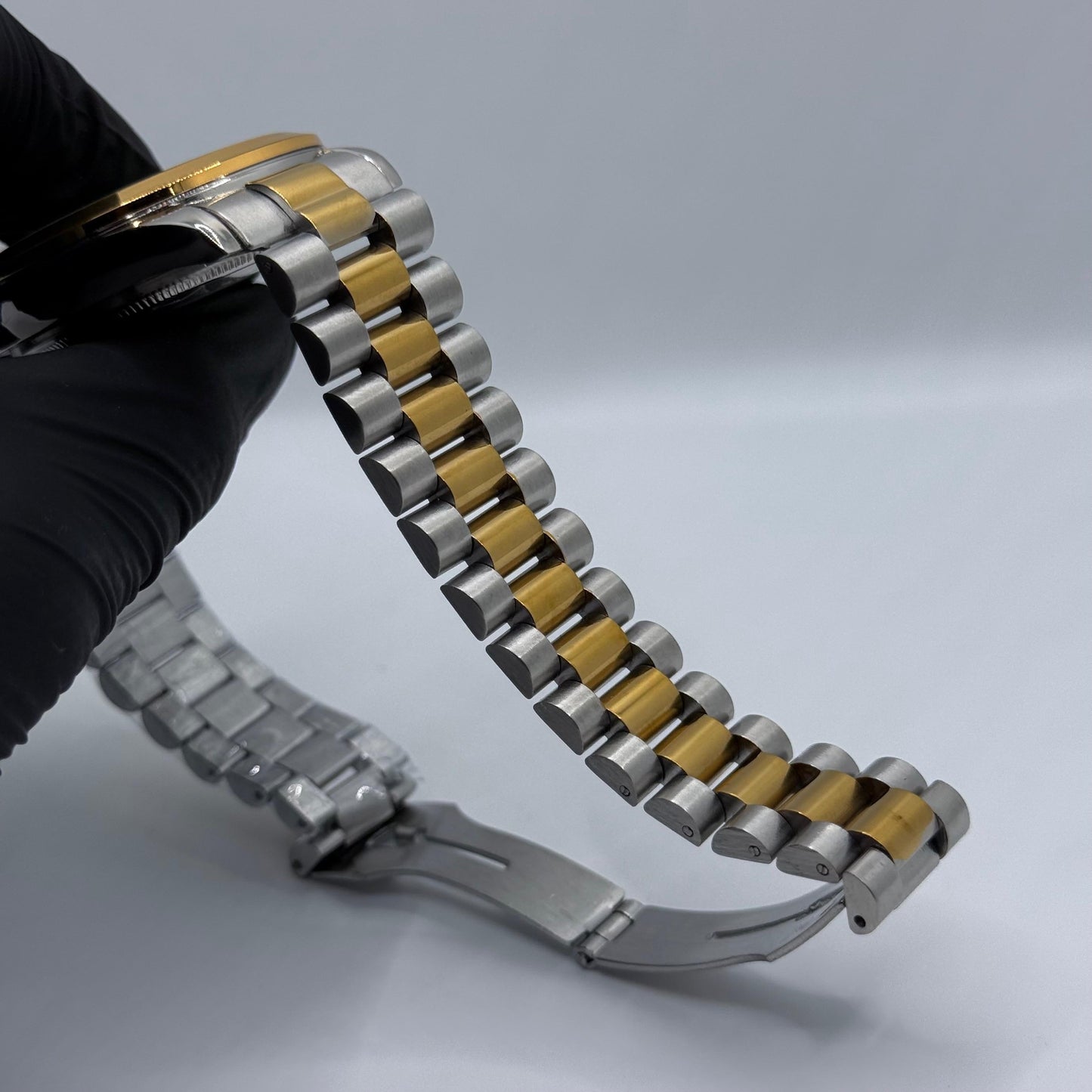 Rolex oyster truetone with  red  dial