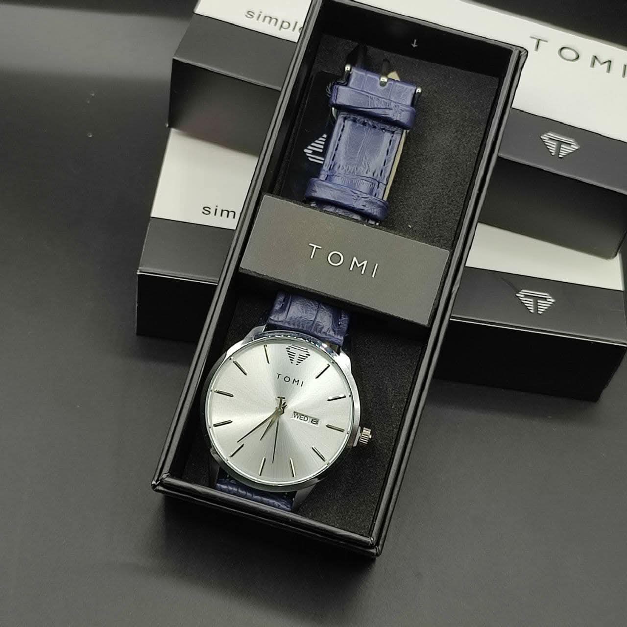 TOMI T-045 Day Date Quartz Wrist Watch For Men