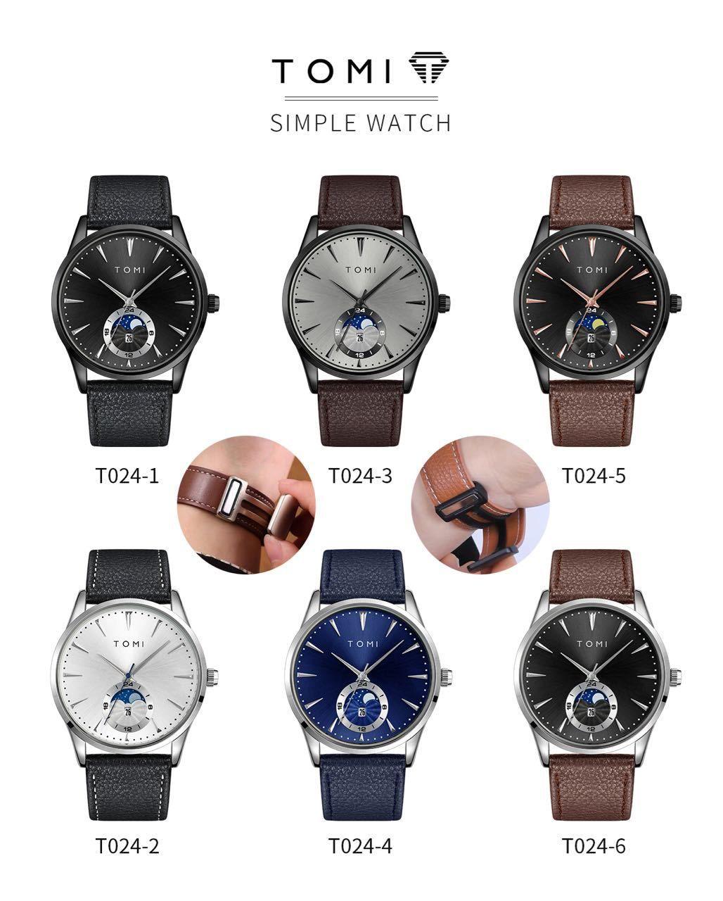 TOMI T-024 Magnet Lock Business Luxury Watch