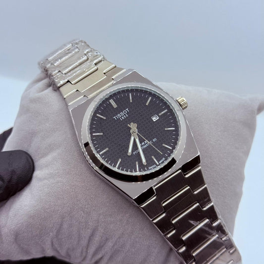 Tissot Prx 1853 Silver with Black dail